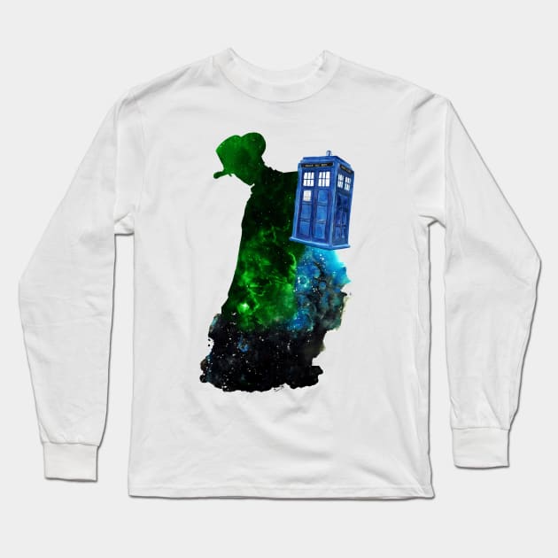 Doctor in Space 3 Long Sleeve T-Shirt by ZuleYang22